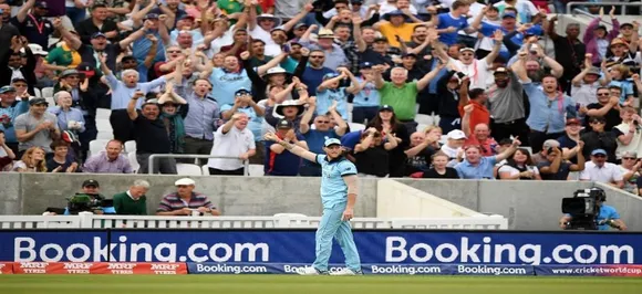 WATCH â€“ Cricketing world goes berserk over Ben Stokesâ€™ â€˜greatest catch everâ€™ in World Cup