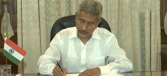 Former foreign secretary S Jaishankar takes charge as new External Affairs Minister