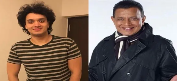 Mithun Chakraborty surprises son Namashi on the sets of his debut film 'Badboy'