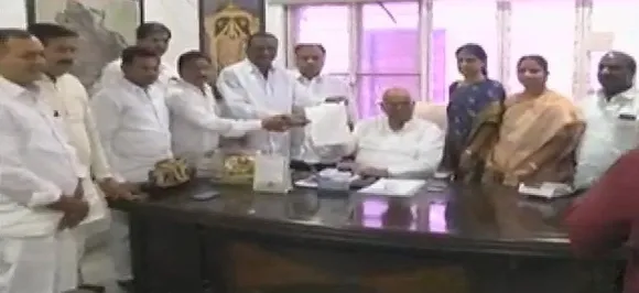 Telangana Speaker recognises merger of 12 Congress MLAs with TRS  