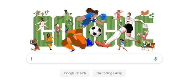 Google dedicates its doodle to FIFA Women's World Cup 2019