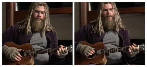 Chris Hemsworth releases Endgame DELETED clip of him singing Johnny Cashâ€™s â€˜Hurtâ€™ as Fat Thor, WATCH 