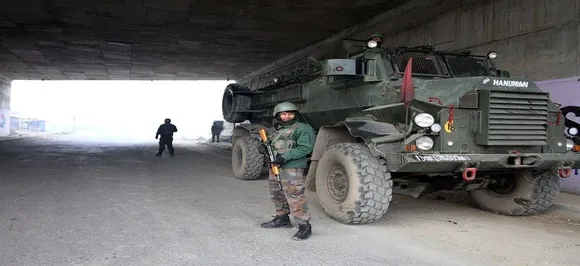 Indian Army patrol vehicle targeted with IED blast in Pulwama, 9 personnel injured