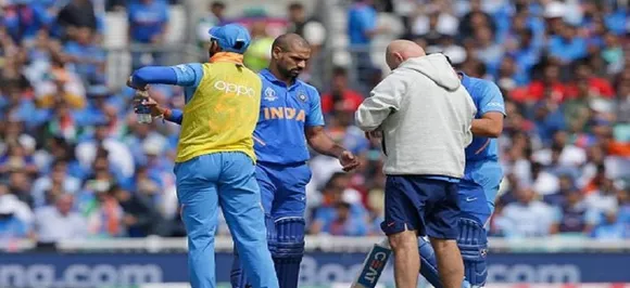 WATCH: Shikhar Dhawan has heartfelt message after getting ruled out of World Cup 2019