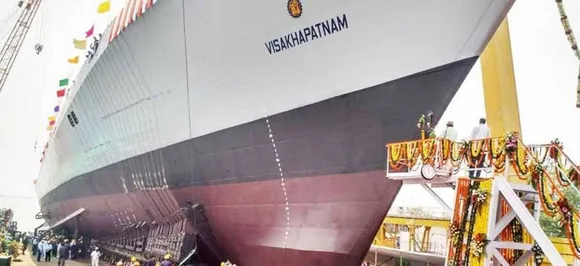 No impact of fire on completion schedule of warship 'Visakhapatnam': Officials