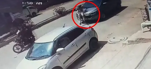 Home Guard slapped, dragged for 200 Metres on bonnet of BJP leader Satish Kholaâ€™s SUV