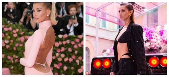 Visible thongs are making a come-back! Bella Hadid, Hailey Baldwin sport the 1990â€™s trend, SEE pics
