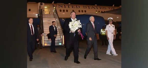 US Secretary of State Mike Pompeo reaches India; to meet PM Modi, EAM Jaishankar today