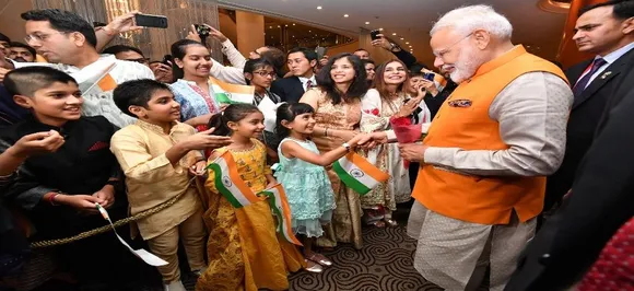 PM Modi reaches Osaka to attend G20 summit, accorded warm welcome by Indian community 