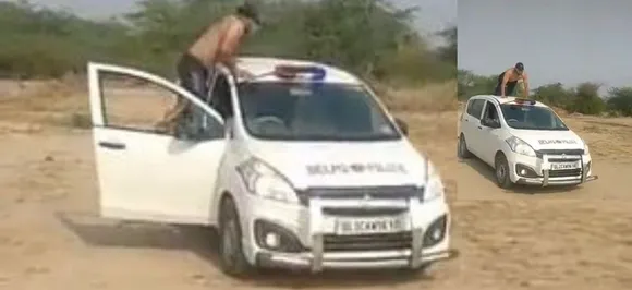 TikTok video of push-ups on Delhi Police vehicle goes viral, cops say car belonged to private contractor 