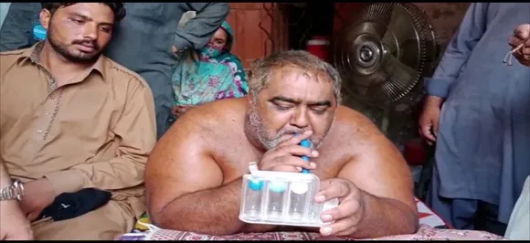 Pakistan's heaviest man, who weighs over 330 kg, undergoes successful liposuction surgery