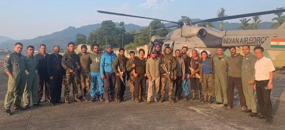 IAF airlifts stranded rescue team from AN-32 crash site in Arunachal Pradesh