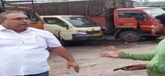 Caught on camera: Shiv Sena corporator assaults truck drivers in Mumbai