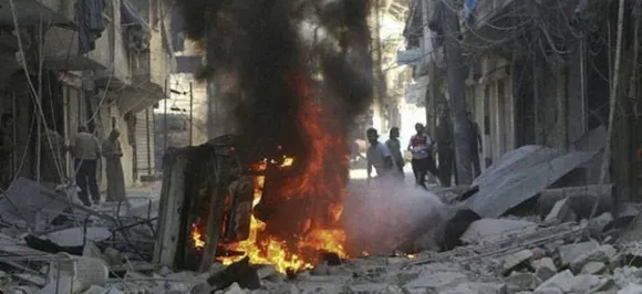 Regime bombings kill 14 civilians in northwest Syria: monitor 