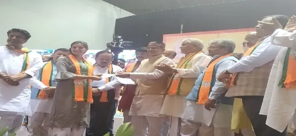 Sapna Chaudhary joins BJP in party's Delhi membership drive