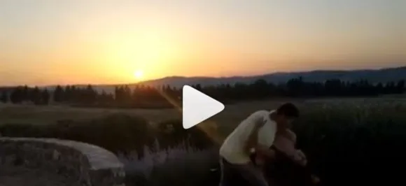 In Video: Priyanka Chopra twirling and falling into Nick's arms before setting sun 
