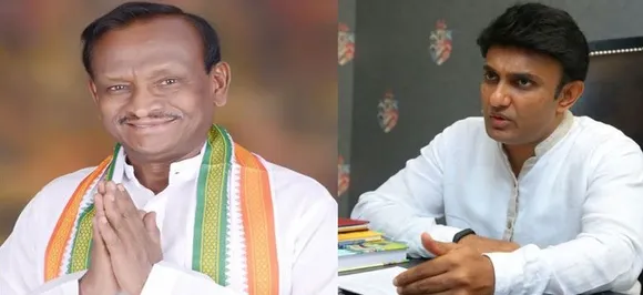 Karnataka Congress MLAs MTB Nagaraj and Dr Sudhakar submit their resignations to Speaker