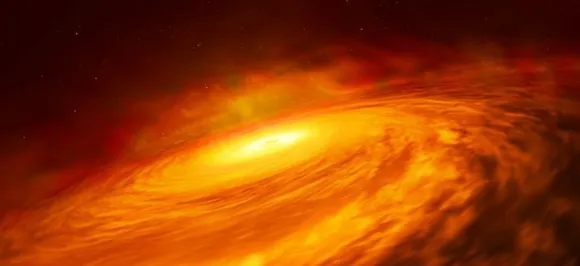 Hubble Space Telescope discovers mysterious disc around supermassive black hole 