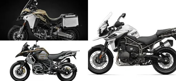 Ducati Multistrada 1260 Enduro Vs BMW R 1250 GS Adventure Vs Triumph Tiger 1200 XCx: Prices, features compared