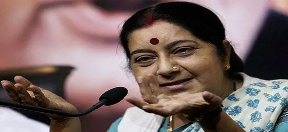 Sushma Swaraj gives befitting reply to man who trolled her after Sheila Dikshit's demise 