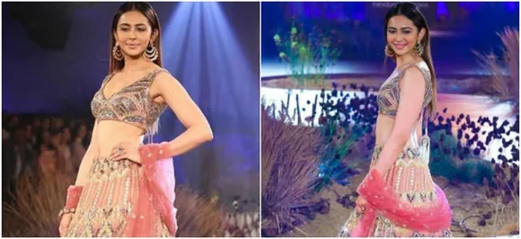 Rakul Preet Singh turns bride for Reynu Tandon at India Couture Week 2019