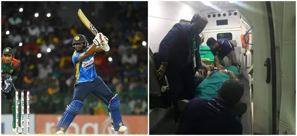Sri Lankaâ€™s star sensation Avishka Fernandoâ€™s father collapses in stadium 