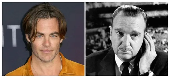 Chris Pine to play CBS news anchor Walter Cronkite in 'Newsflash'