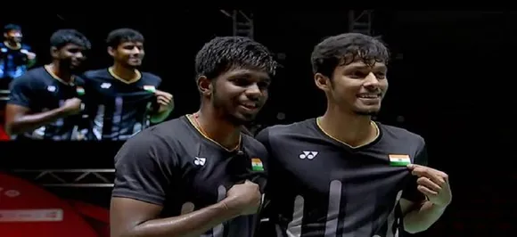 Satwiksairaj Rankireddy and Chirag Shetty create history in BWF Super 500 badminton