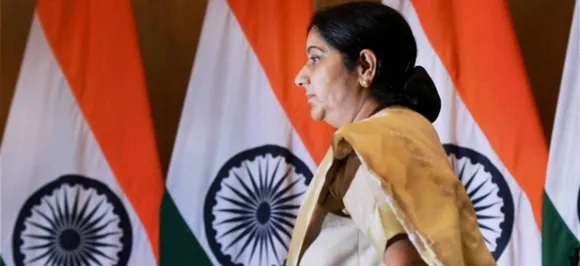 Sushma Swaraj's last conversation: 'Come tomorrow for Re 1 fee' she told Harish Salve, an hour later she died