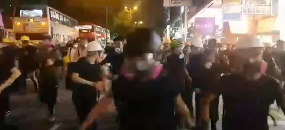 Hong Kong Protests: Pro-democracy protesters defy police orders with 'hit-and-run' rallies