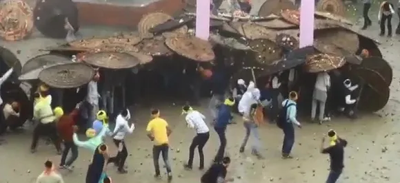 10 minutes of Uttarakhand's Stone Throwing Festival leaves over hundred injured