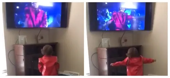 Cutest Michael Jackson fan? Toddler copying moves of MJâ€™s â€˜Thrillerâ€™ make netizens go awww..WATCH 