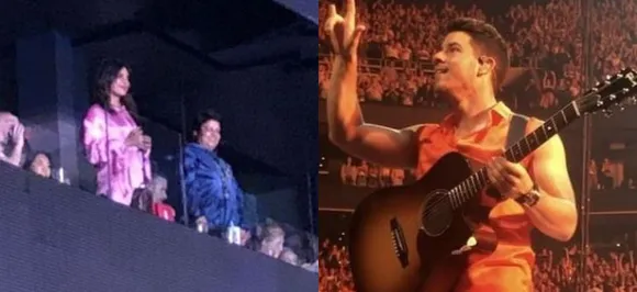Nick Jonas signals 'I Love You' to Priyanka Chopra during live concert, fans can't stop gushing over them 