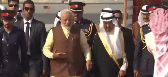 PM Narendra Modi, NSA Ajit Doval, arrive in Bahrain for two-day state visit