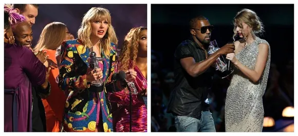 Taylor Swift makes a shady dig at Kanye West 10 years after embarrassing VMAâ€™S moment