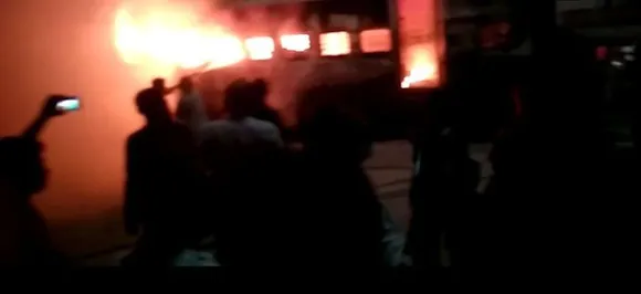 Fire Breaks Out In Coach Of Sampark Kranti Superfast Express