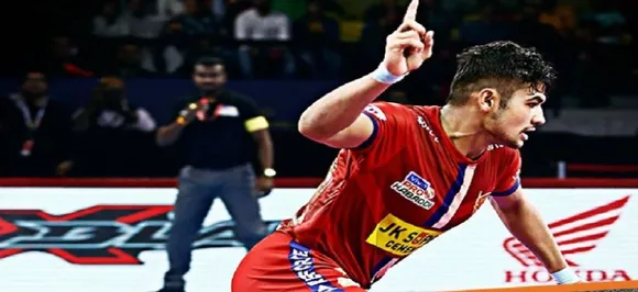 Pro Kabaddi League: Naveen Guides Dabang Delhi To 46-44 Win Over Jaipur Pink Panthers