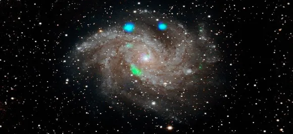 Breathtaking! NASAâ€™s NuStar Captures Rare Green Flash Of Light In â€˜Fireworksâ€™ Galaxy