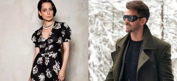 Kangana Ranaut and Hrithik Roshan