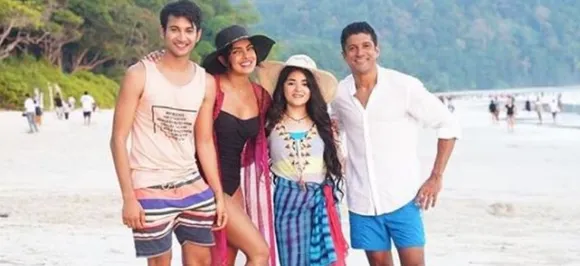 Priyanka Chopra And Farhan Akhtar Can't Wait For The Sky Is Pink Premiere; Shares Adorable BTS Pic 