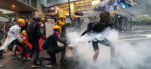 Hong Kong protesters urge Trump to 'liberate' their city