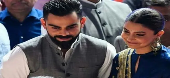 WATCH: Anushka Sharma Caressing Virat Kohli's Hand At Cricket Stadium Renaming Event Is Winning Internet