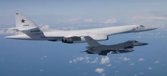 Russian Nuclear Bombers Intercepted Over Baltic Sea By Belgian Air Force