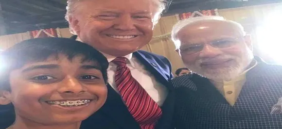 At Howdy Modi, A Kid Got A Selfie That Most World Leaders Wouldn't Get, Know Who Is This 'Lucky Boy'