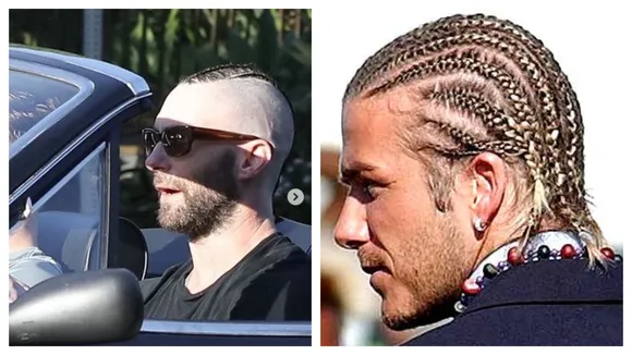 Adam Levine Just Followed David Beckham's 'Regretful' Cornrow Hairdo, Check Out Pics 