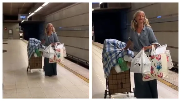 Hollywood Has Found Their â€˜Ranu Mondalâ€™, Video Of Homeless Woman Singing Opera In LA Metro Win Hearts, WATCH