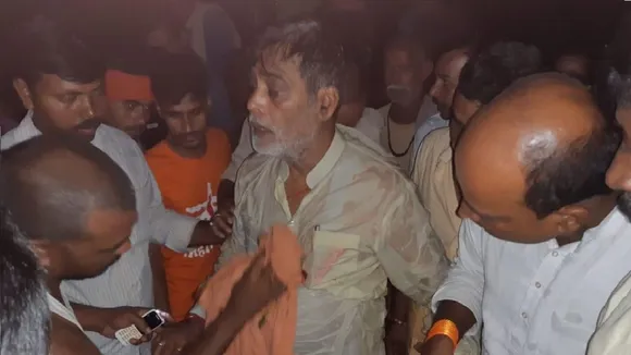 BJP MP Ramkripal Yadav's Boat Flips During Visit To Flood-Hit Areas, Rescued