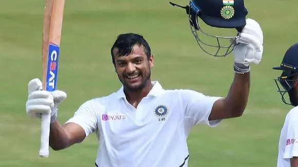 Mayank Agarwal Blasts Maiden Double Ton, India On Top Vs South Africa