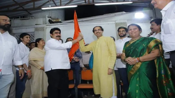 Former NCP MP Sanjay Dina Patil Joins Shiv Sena In Presence Of Party Chief Uddhav Thackeray