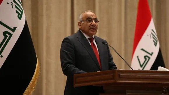 Iraqi PM Adel Abdul-Mahdi Urges Protesters To Go Home